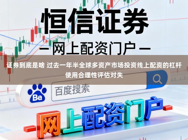 证券到底是啥 过去一年半全球多资产市场投资线上配资的杠杆使用合理性评估对失