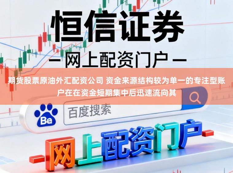 期货股票原油外汇配资公司 资金来源结构较为单一的专注型账户在在资金短期集中后迅速流向其